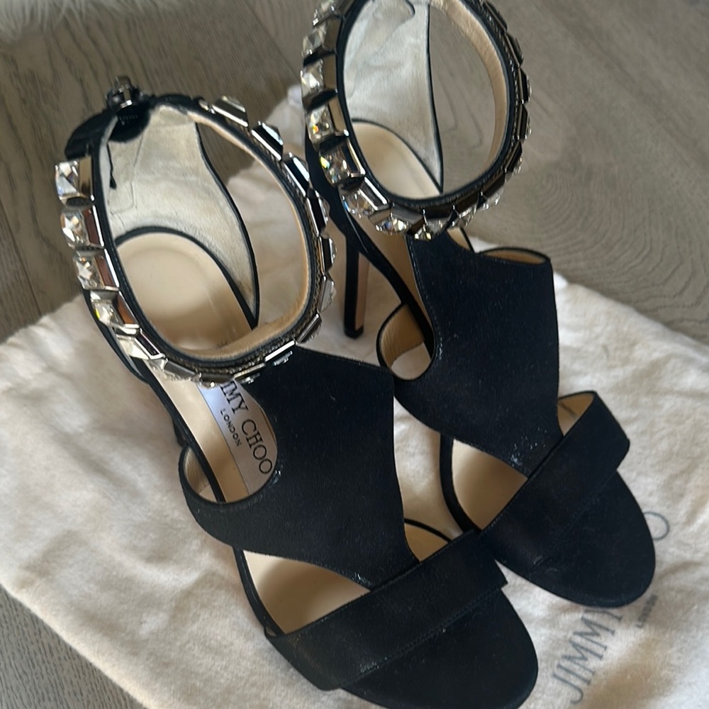 Jimmy Choo Black Women's Heels